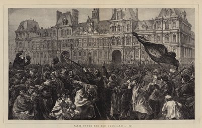 Paris sob a bandeira vermelha, abril de 1871 de Edward John Gregory