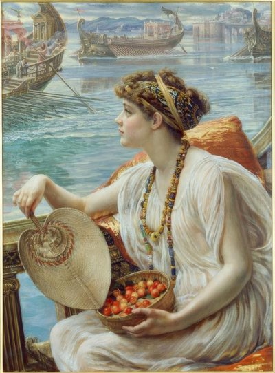 Uma regata romana de Edward John Poynter