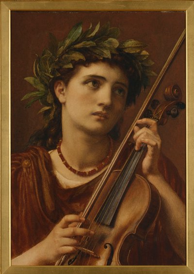 Música, Heavenly Maid, 1889 de Edward John Poynter