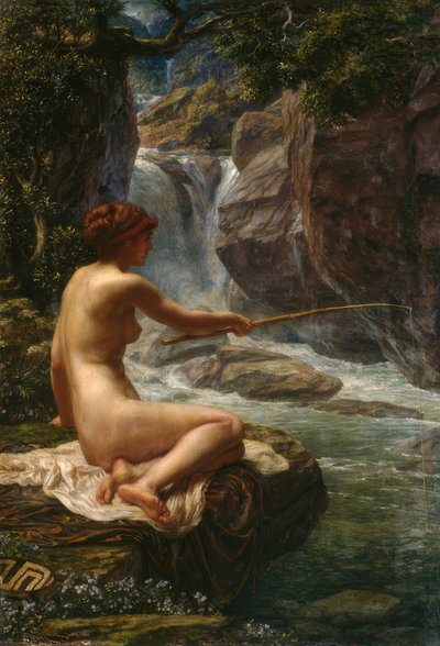 Nypmph do riacho de Edward John Poynter