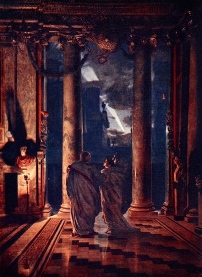 Os Idos de março (Assassinato de Caio Júlio César) 1883 de Edward John Poynter