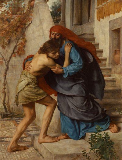 O Retorno do Pródigo de Edward John Poynter