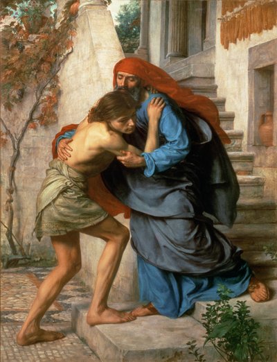 O retorno dos prodígios, 1869 de Edward John Poynter