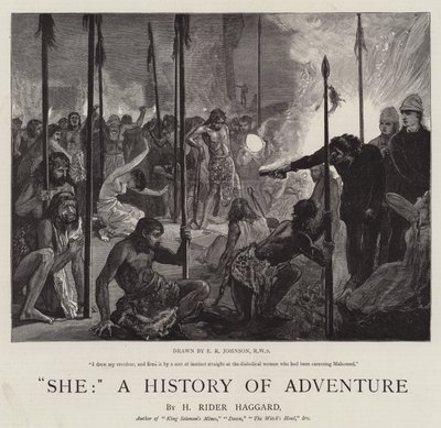 Ela, uma história de aventura de Edward Killingworth Johnson