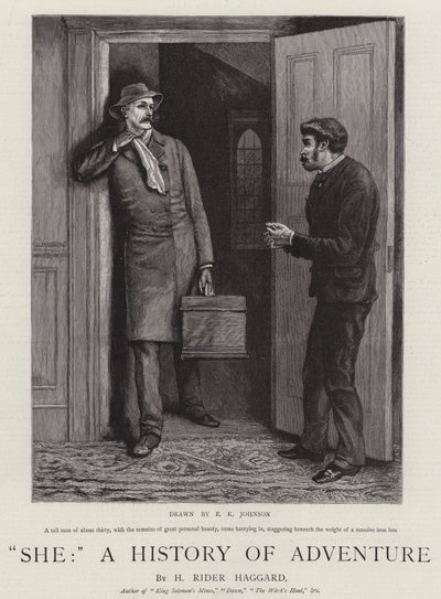 Ela, uma história de aventura de Edward Killingworth Johnson