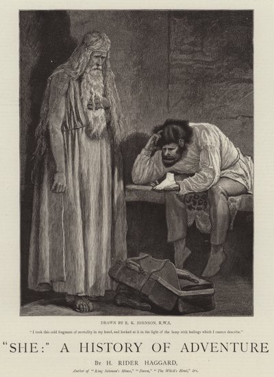 Ela, uma história de aventura de Edward Killingworth Johnson