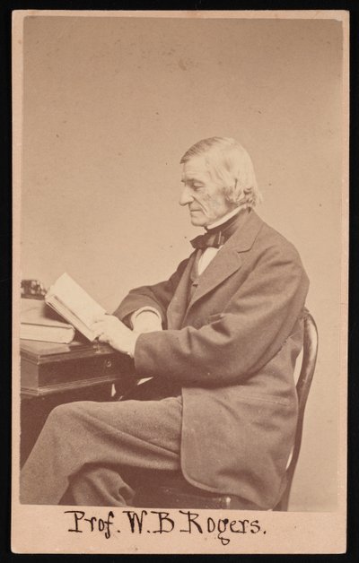 Retrato de William Barton Rogers 1804-1882, entre 1866 e 1873. de Edward L Allen