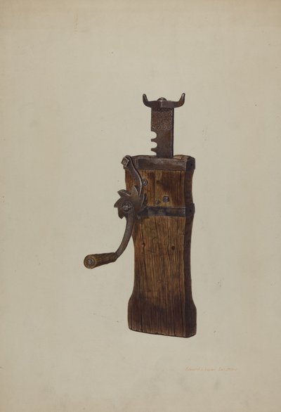 Jack de carroça de Conestoga de Edward L. Loper