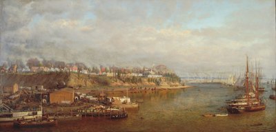 City Point, Virginia, sede do General Grant, 1873 de Edward Lamson Henry