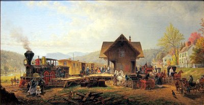NY Met Lansom henry alojamento de Edward Lamson Henry