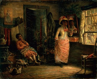Ela é Bound to Shine (óleo sobre tela) de Edward Lamson Henry