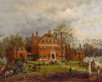 A Antiga Casa Westover de Edward Lamson Henry