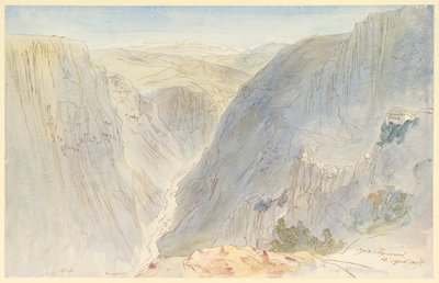 Agia Paraskevi, Épiro, Grécia de Edward Lear