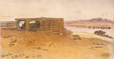 Amada, 6h50min de 12 de fevereiro de 1867 (419) de Edward Lear