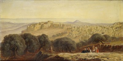 Bethleham, 1873 de Edward Lear