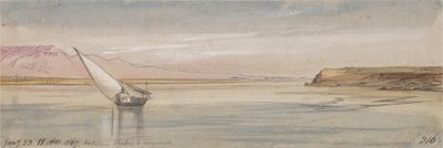 Entre Tebas e Erment de Edward Lear