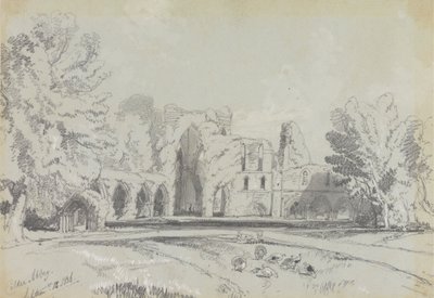 Abadia de Calder, 12 de Setembro de 1836. de Edward Lear