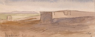 Dendera de Edward Lear