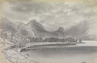 Derwentwater de Edward Lear