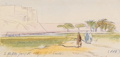 Gebel S. Eredi; 14h10, 10 de janeiro de 1867 (118) de Edward Lear