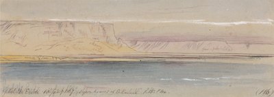 Gebel Sheikh Eredi, (pombal de Er Raineh) de Edward Lear