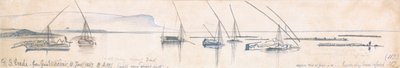 Gebel Sheikh Herdeiros de Gau el Kebir de Edward Lear
