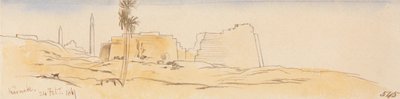 Karnak, 24 de fevereiro de 1867 (545) de Edward Lear