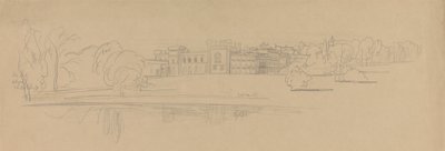 Knowsley Hall de Edward Lear