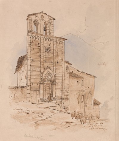 León, 3 de outubro de 1844 de Edward Lear