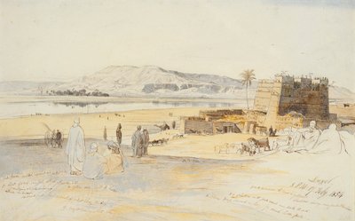 Luxor, 17 de fevereiro de 1854 de Edward Lear