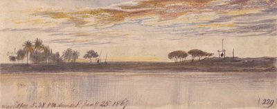 Perto de Edfu de Edward Lear