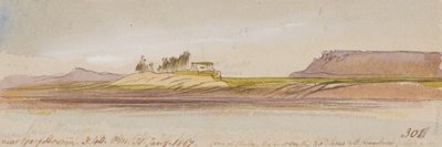 Perto de Garf Hoseyn; 15h40, 31 de janeiro de 1867 (301) de Edward Lear