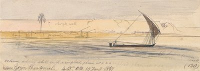 Perto de Gezir Shendowiel de Edward Lear