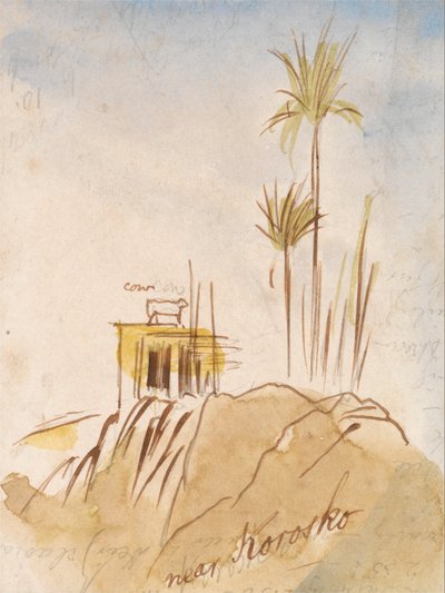 Perto de Korosko de Edward Lear