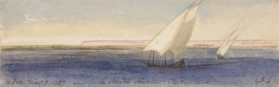 Perto de Nesle Sheikh Hassan, olhando para sul de Edward Lear