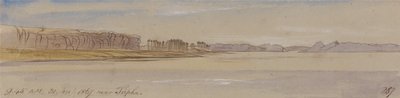Perto de Tapha, 9h45, 31 de janeiro de 1867 (287) de Edward Lear