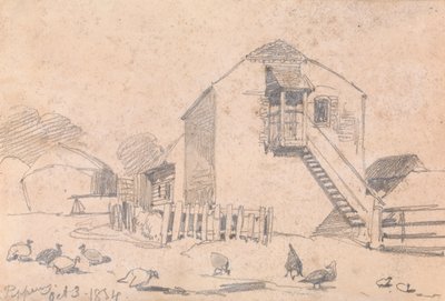 Peppering, 3 de outubro de 1834 de Edward Lear
