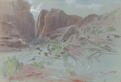 Petra, 14 de abril de 1858 de Edward Lear