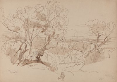 Santa Decca, Corfu, 28 de maio de 1848 (126) de Edward Lear