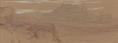 Esboços de Atenas de Edward Lear