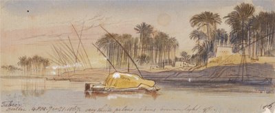 Tabeen Berlin, 4:00 p.m., 1 de janeiro de 1867 (16) de Edward Lear