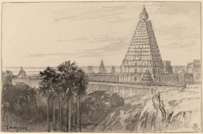 Tanjore, Índia de Edward Lear
