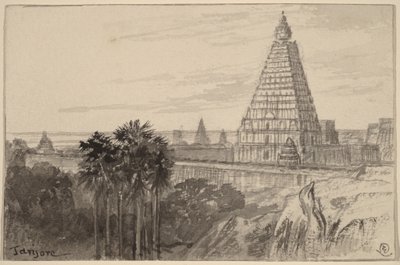 Tanjore, Índia de Edward Lear
