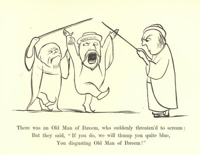 Havia um Velho de Ibreem, que de repente ameaçou gritar de Edward Lear