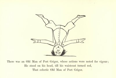 Havia um velho homem de Port Grigor, cujas ações foram notadas por vigor de Edward Lear