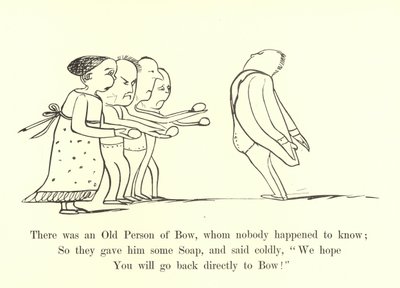 Havia uma Pessoa de Bow, a quem ninguém conhecia de Edward Lear