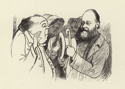 Ilustração da página de título para mais absurdo de Edward Lear