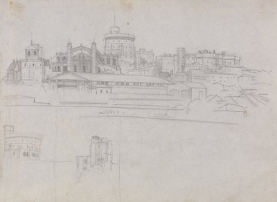 Castelo de Windsor de Edward Lear