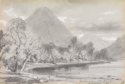 Yewbarrow, Wastwater, 16 de Setembro de 1836 de Edward Lear