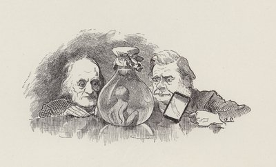 Ilustração para The Water-Babies de Charles Kingsley (gravura) de Edward Linley (after) Sambourne